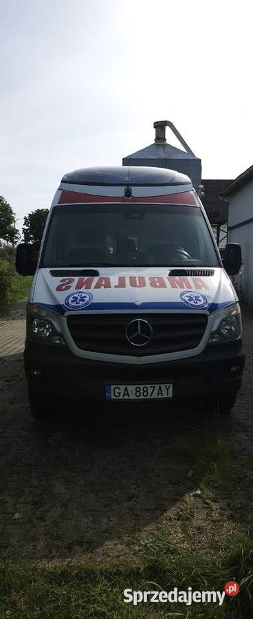 Ambulans karetka Mercedes sprinter 319 cdi 220000km sprzedam