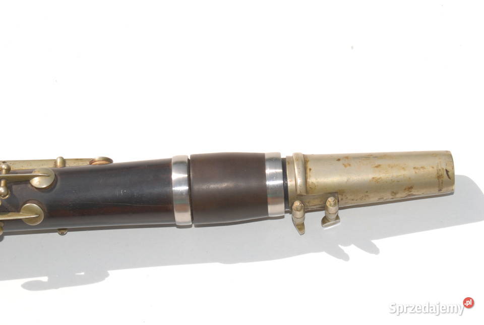 Stary przedwojenny klarnet instrument unikat Cieszyn