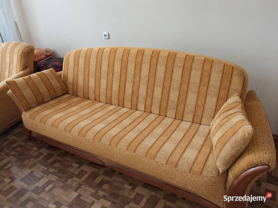 Komplet wypoczynkowy kanapa 2 fotele