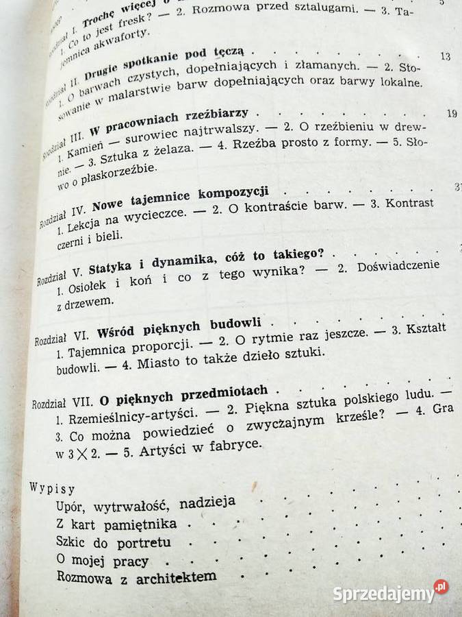 Wiadomości o sztuce 6 szkoła podstawowa Warszawa