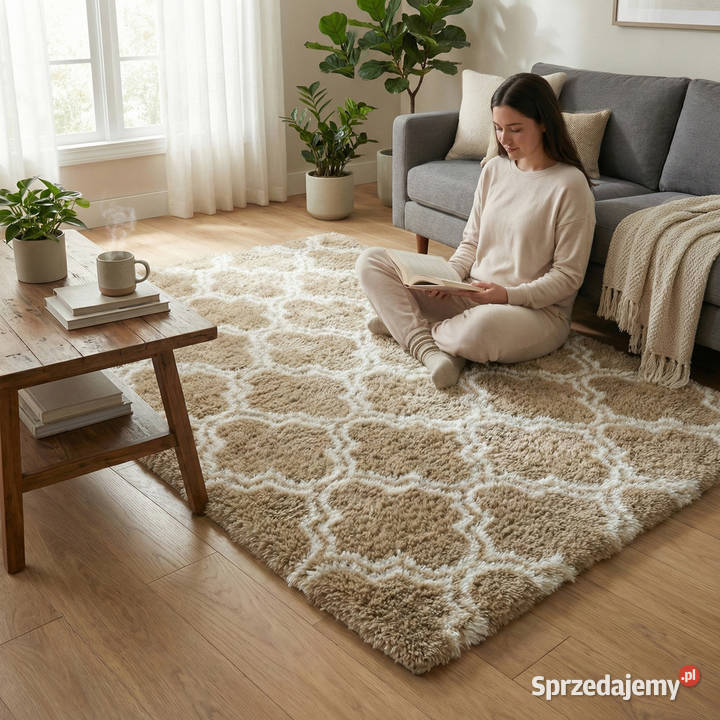 Dywan do salonu shaggy DECOR antypoślizgowy Dywany