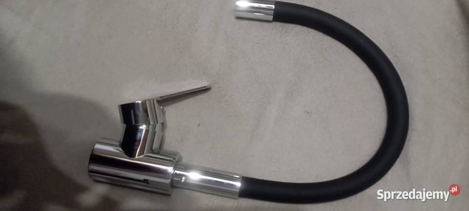 Bateria zlewozmywakowa Joga czarny chrom Axis Tychy