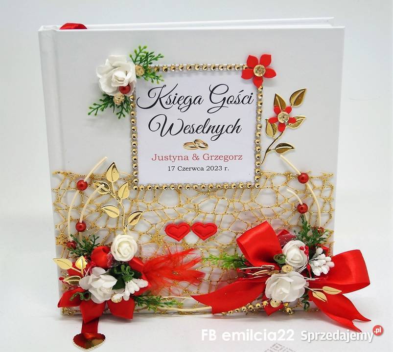 Papeteria Dodatki ślubne Księga Gości 21 21 Zielona Góra