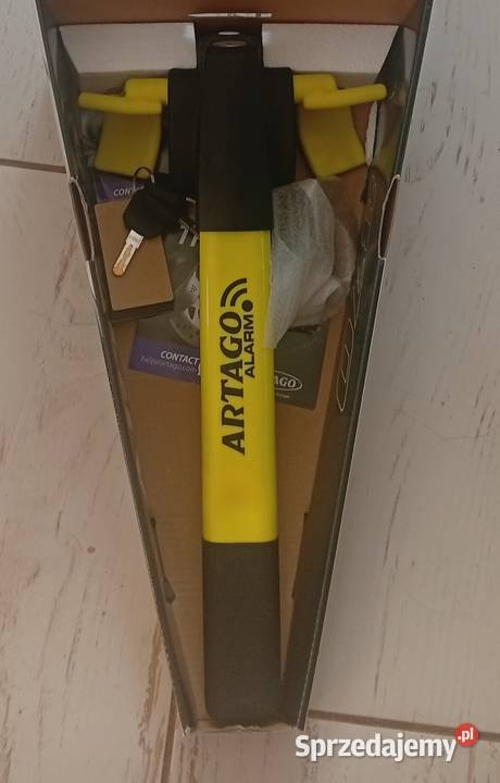 Blokada kierownicy z alarmem ARTAGO Miedary