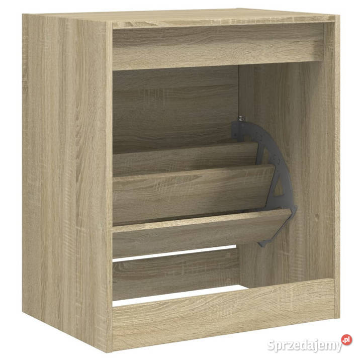 Szafka na buty dąb sonoma 60x42x69 materiał