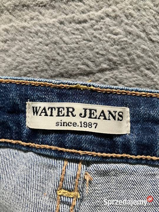 Jeansowe spodenki szorty Water Jeans kolibry Nisko