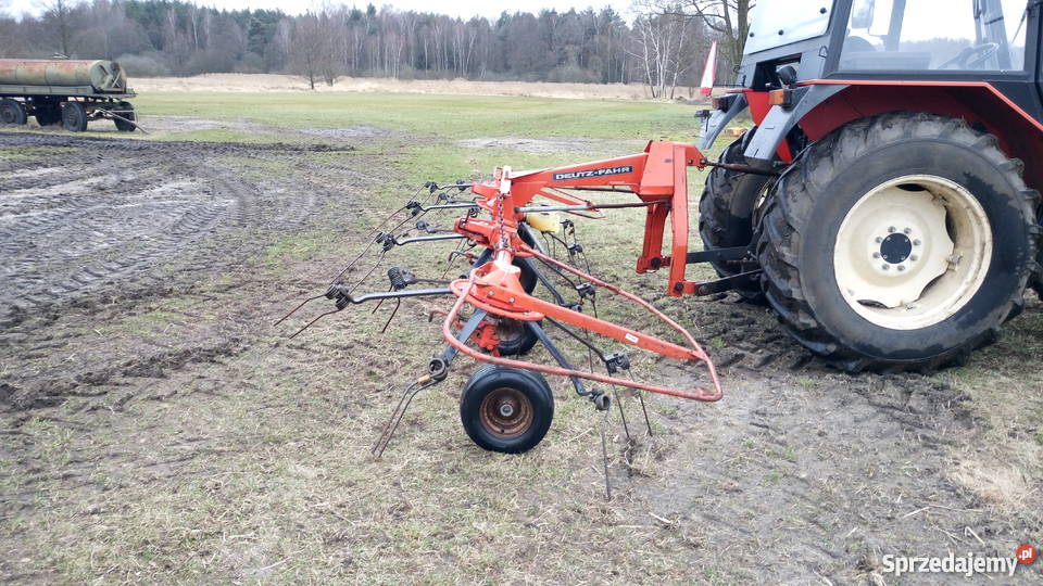 Przetrząsarka DeutzFahr KH 500 4x6 przetrząsacz nieuszkodzony łódzkie sprzedam