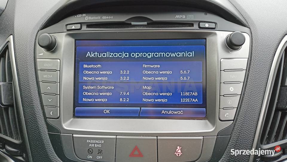 MAPA HYUNDAI GEN1 2023 EUROPA IX35 IX20 I30 I40