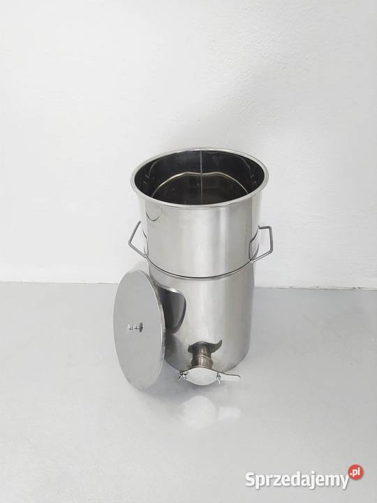 Odstojnik do Miodu Nierdzewny 20L z Pokrywą Posada Jaśliska