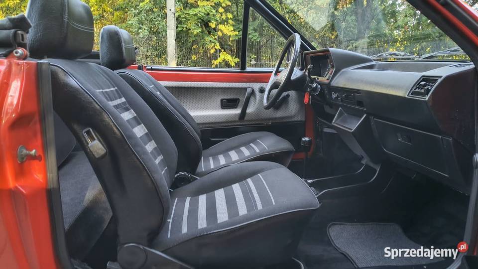 VOLKSWAGEN POLO GT BIEBER CABRIO 75 1984 to Zgierz