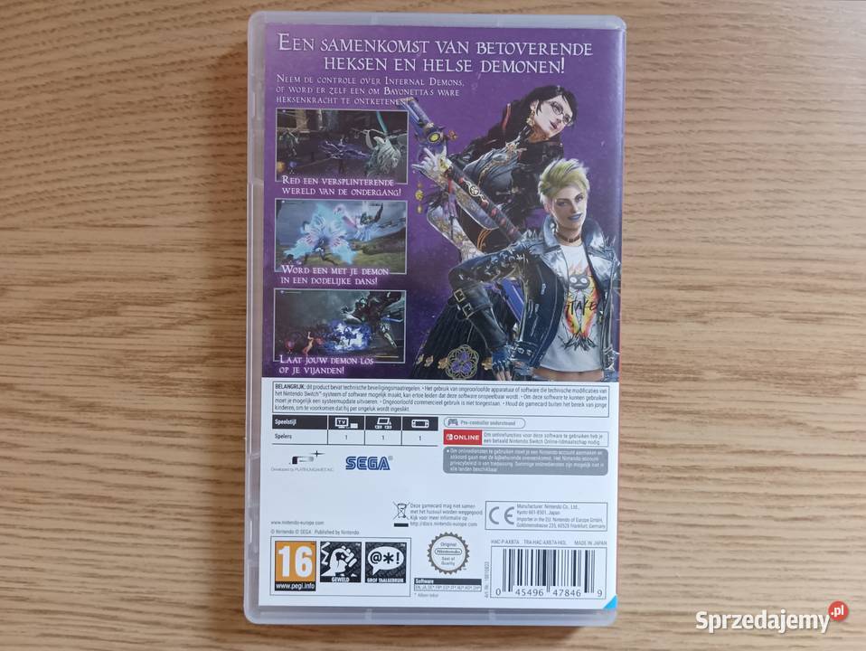 Bayonetta 3 na Nintendo Switch