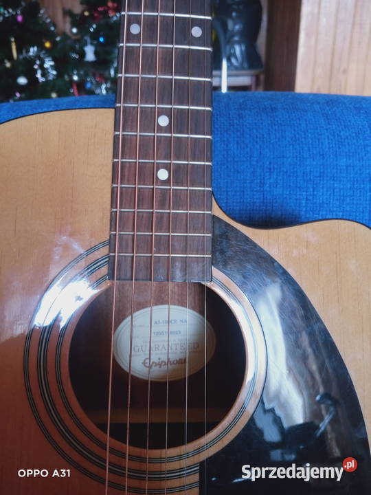 Gitara elektroakustyczna epiphone AJ100CENAT Trojanów