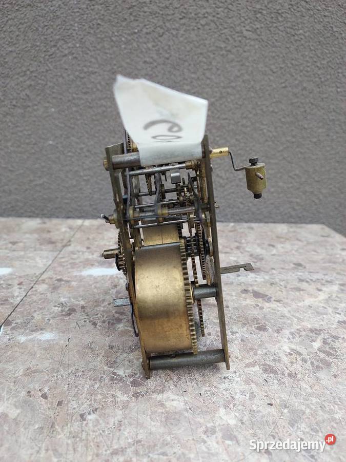 604 Mechanizm starego zegara ściennego Junghans Tczew sprzedam