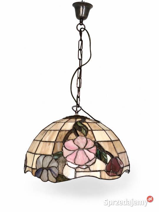 Lampa Sufitowa Witraż w Stylu Tiffany Poddębice