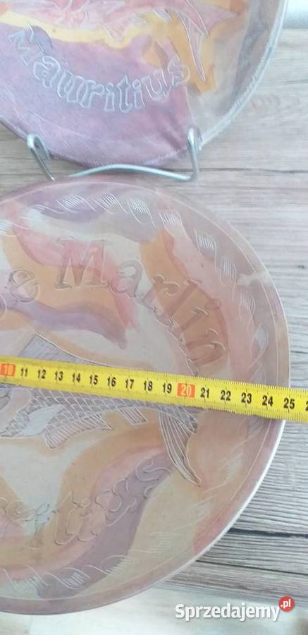 Kolekcjonerskie Talerze z melaminy Przedbórz