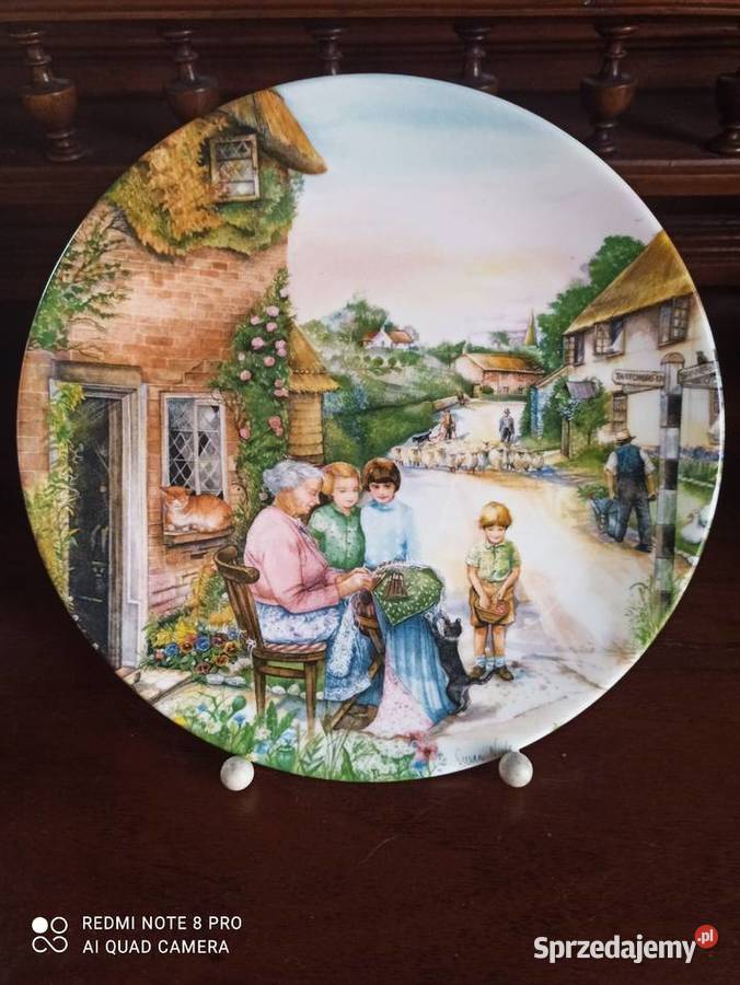 Kolekcjonerski talerz Susan Neale Royal Dulton Porcelana i szkło Gdańsk