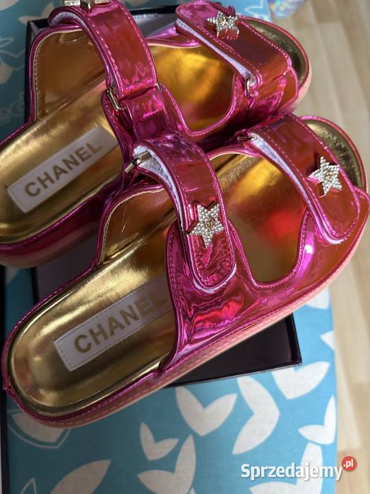 Klapki damskie CHANEL Lublin sprzedam