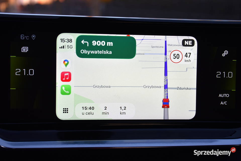 Peugeot 208 II GT TURBO Perła Rouge Elixir garażowany łódzkie Zduńska Wola