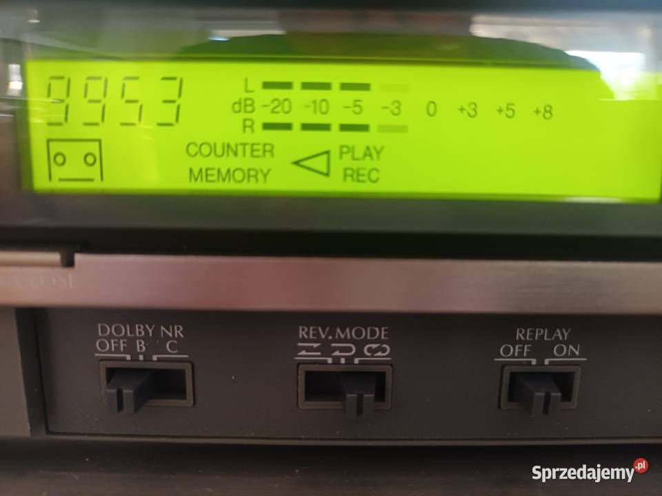Denon DRA 35 Denon DR 210 Zestaw sprawny śląskie Tychy