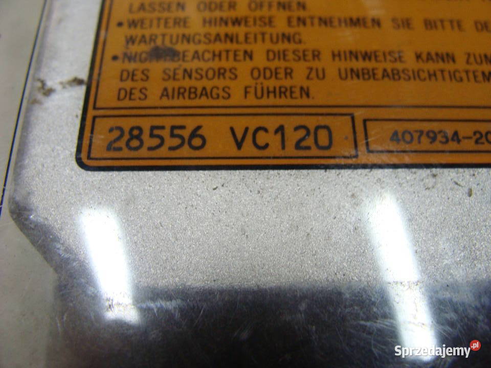 Nissan Patrol Y61 Moduł Sensor AIRBAG 28556VC120 Goleniów