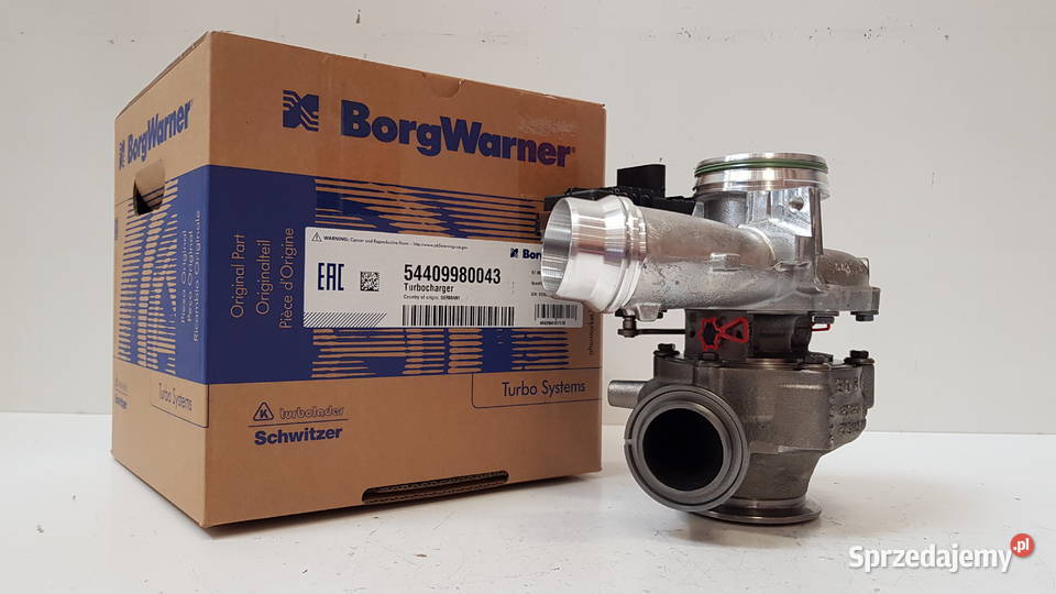 Nowa turbosprężarka BorgWarner KKK 54409980043