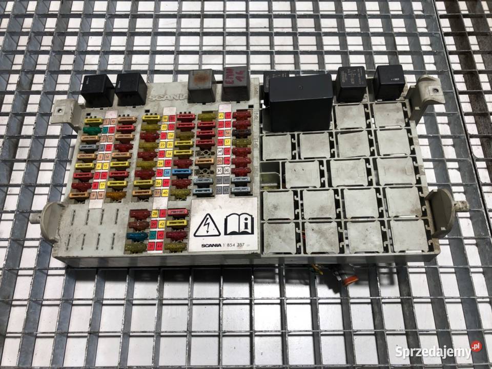 SKRZYNKA BEZPIECZNIKÓW SCANIA PGRT series