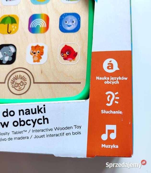 Tablet do nauki języków obcych Baby Einstein