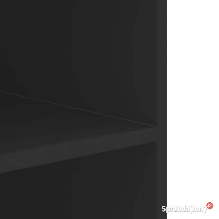 Szafka wisząca czarna 75x35x60 materiał Warszawa
