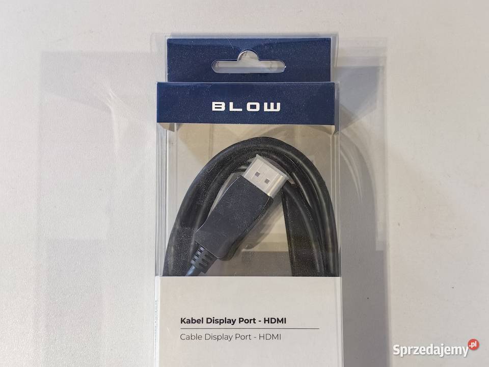 Kabel display portHdmi Blow 18m nowy pudełko DPD Inczew
