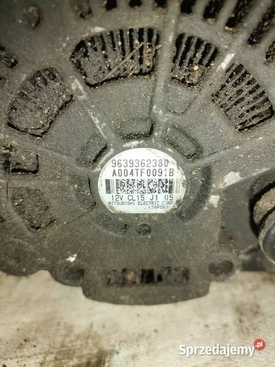 Alternator Citroen Picasso 9639362380