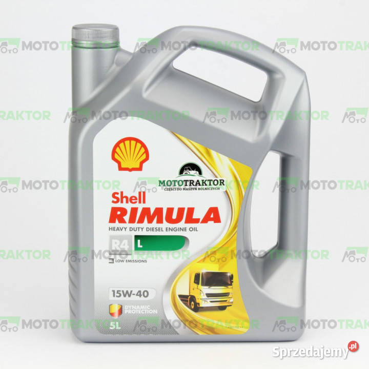 OLEJ SHELL RIMULA R4L 15W40 5L Łążynek sprzedam
