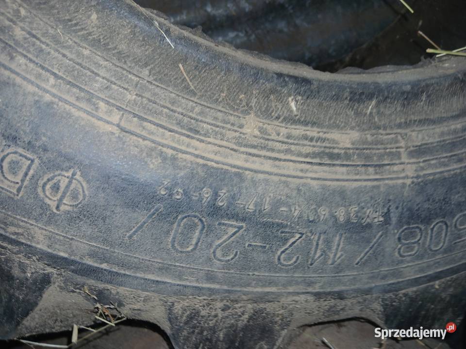 Opony 112x20 mtz świętokrzyskie sprzedam