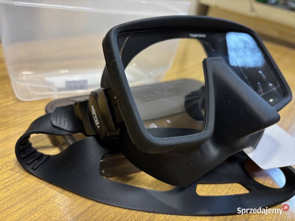 Maska nurkowa Frameless Clasic Tec Line czarny Bytom sprzedam