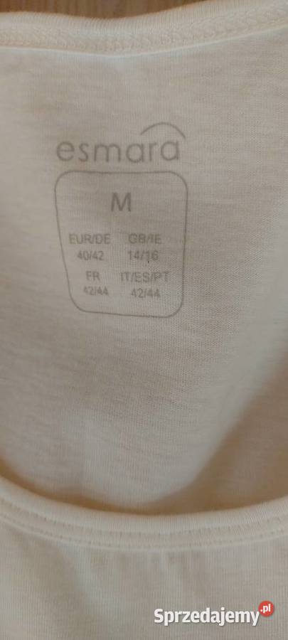 Sukienka biała długa Esmara Lublin