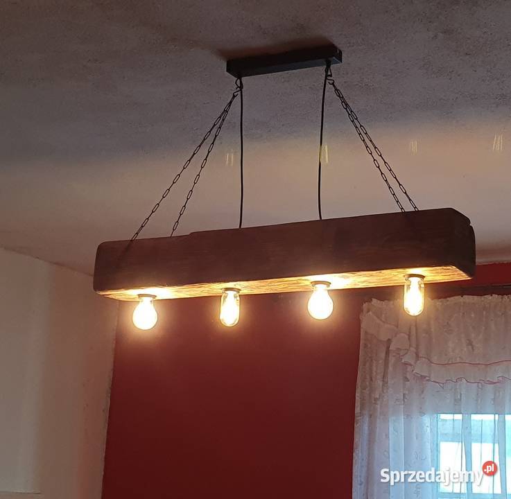 Lampa sufitowa loft na wymiar mega styl i jakość Oświetlenie sprzedam