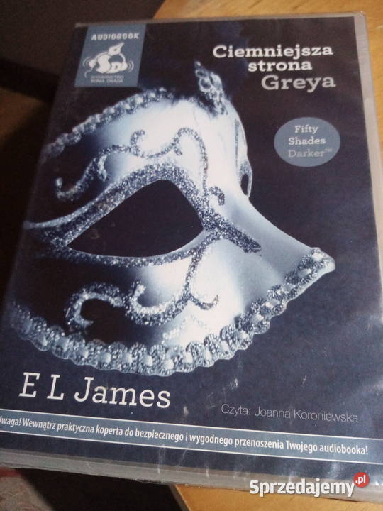 Audiobook 1Ciemniejsza strona Greja 2 Syrenka twarda z obwolutą sprzedam