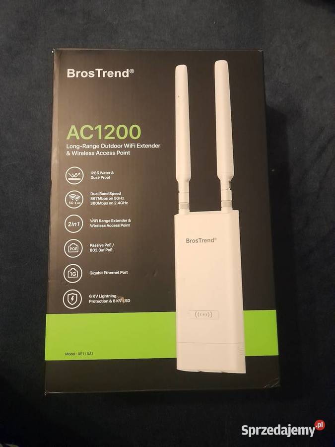 Zewnetrzny wzmacniacz sygnału Wifi Gliwice