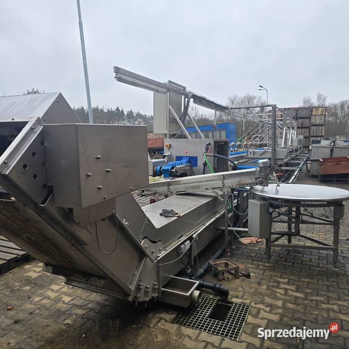 Linia do segregacji i mycia warzyw cebuli itd nieuszkodzony opolskie