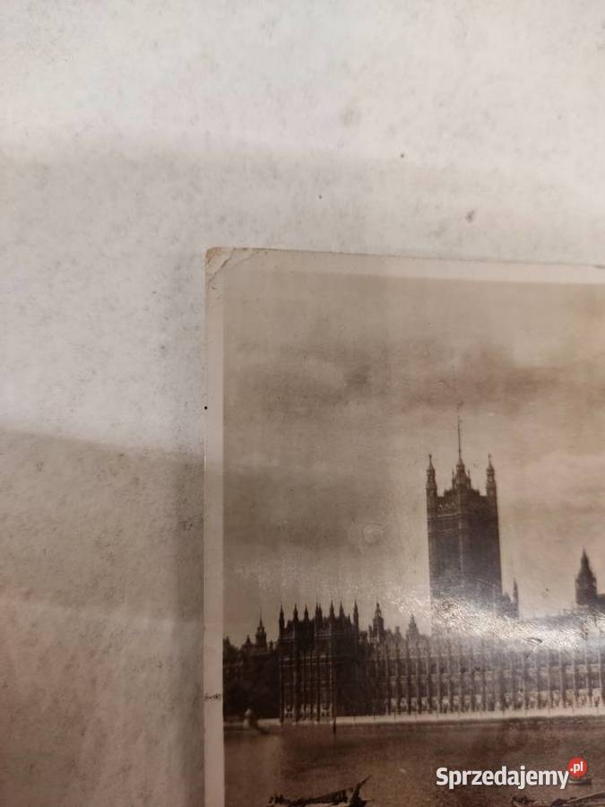 Pocztówka widokówka Pałac i most Westminsterski Pocztówki i karty telefoniczne
