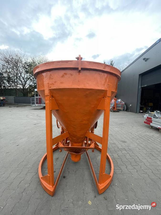 pojemnik dźwigowy do betonu zbiornik 1000l Ślesin