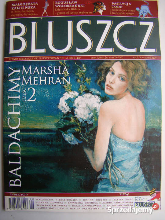 BLUSZCZ ilustrowany magazyn kobiecy Czasopisma Limanowa