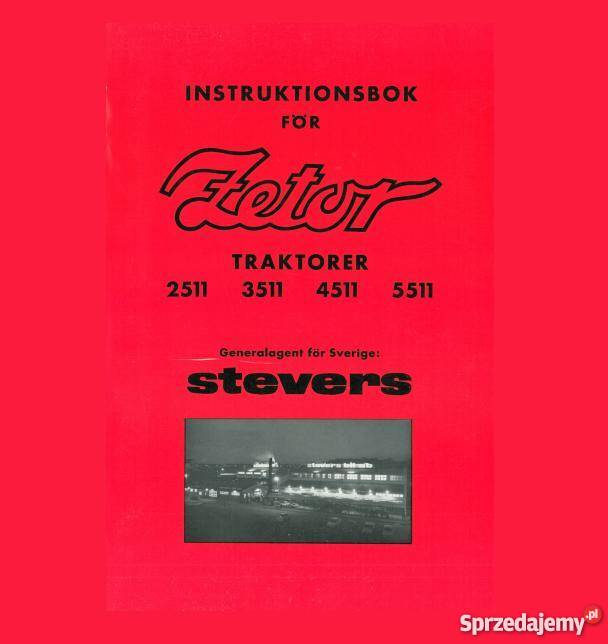 Zetor 2511 3511 4511 5511 instrukcja obsługi Kielce