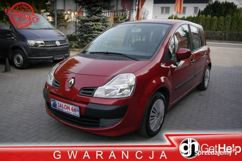 Renault Modus 12 klima Stan b bez rdzy i korozji manualna Częstochowa