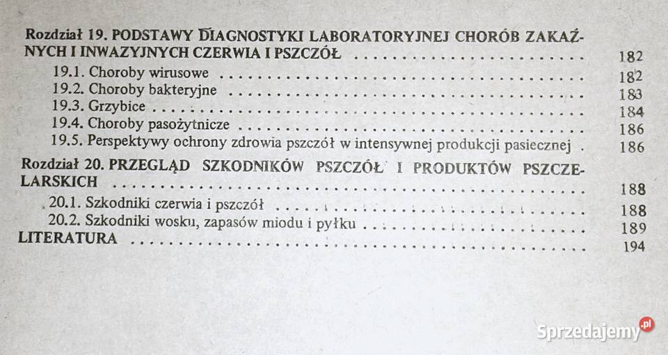 Choroby pszczół Zdzisław Gliński Jerzy Rzedzicki miękka Pozostałe