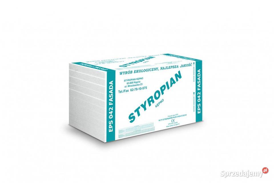 Styropian fasada podłoga wodoodporny fundament Kłobuck