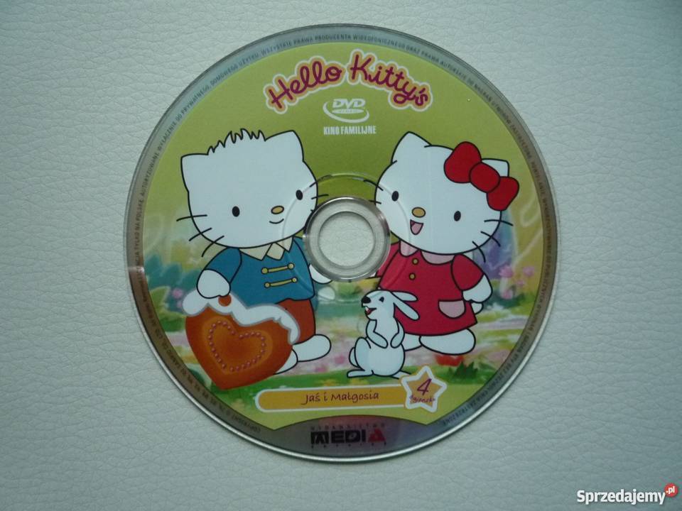 DVD Hello KittyJaś i Małgosia Czerwony Kapturek Pozostałe Szczecin