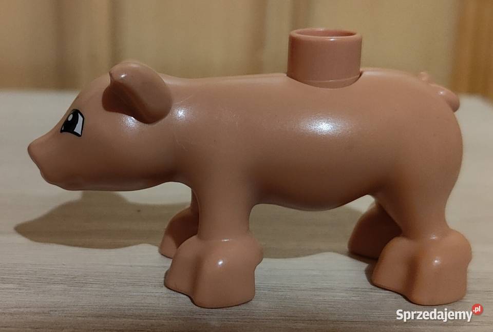 Świnka Lego Duplo pig03pb01 Plastik  mazowieckie Warszawa