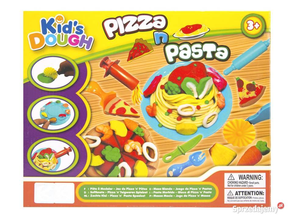 Masa plastyczna ciastolina mały kucharz pizza i