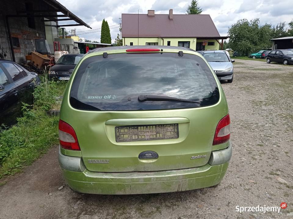 Renault Megane Scenic 19 DCI 75 kW 2002 r dawca Samochody na części Szklarka Myślniewska