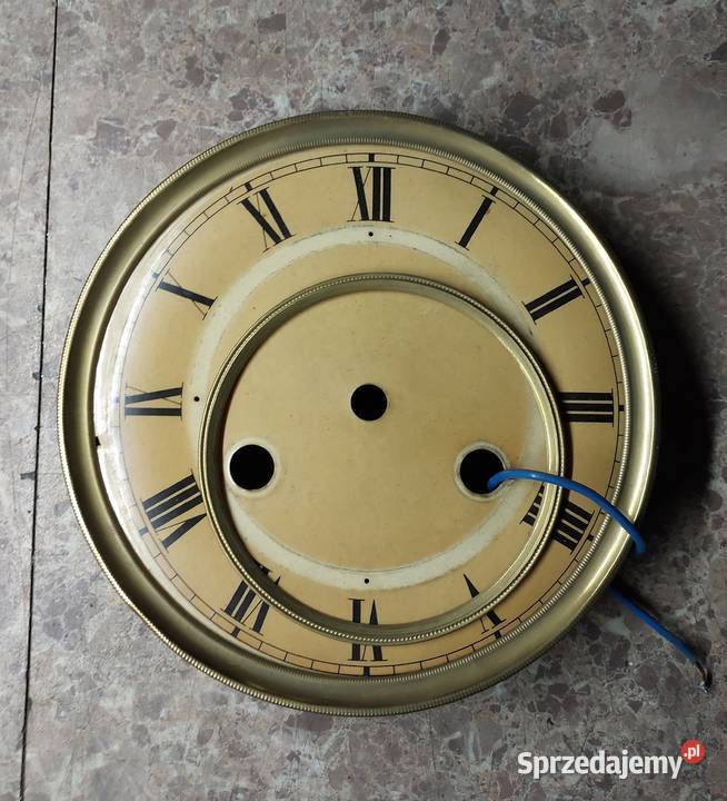 T170 Tarcza starego zegara ściennego 145 56532 Tczew